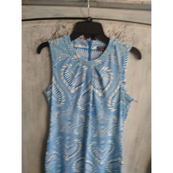 J. McLaughlin Sleeveless Floral Knee Length Dress Sm Boho Beachy Cottage Core - Picture 6 of 10